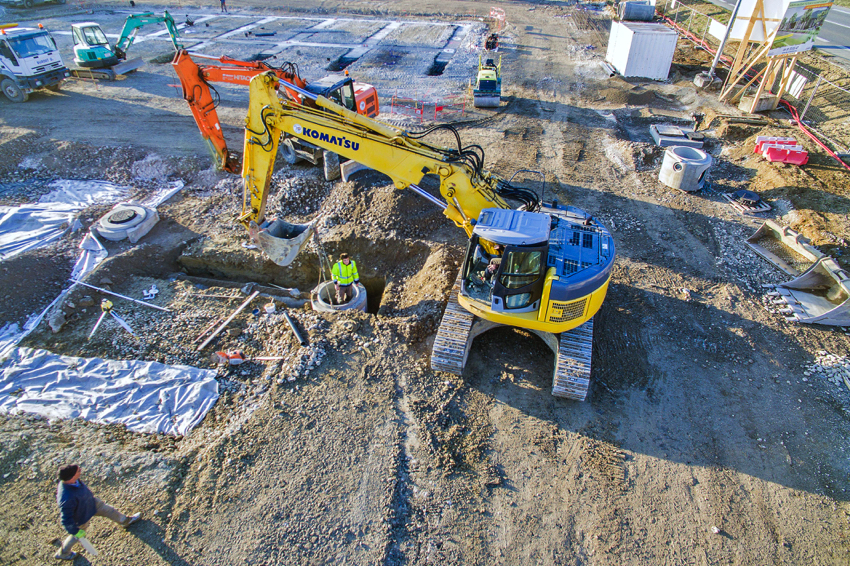 Suivi de chantier village d'entreprises Sillingy (du 5 au 18 décembre)